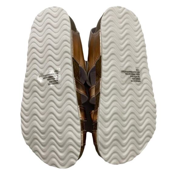 New in Box Tucker + Tate Girls Fisherman Sandals Rose Gold Pink Casual Summer 9M - Picture 2 of 8